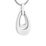 Double Tear Drop Urn Pendant