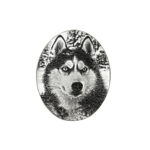 Actual Nose Print Pendant - Tear Drop - Image 2