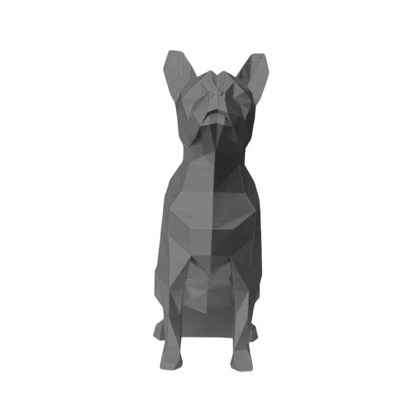 A Boston Terrier Urn